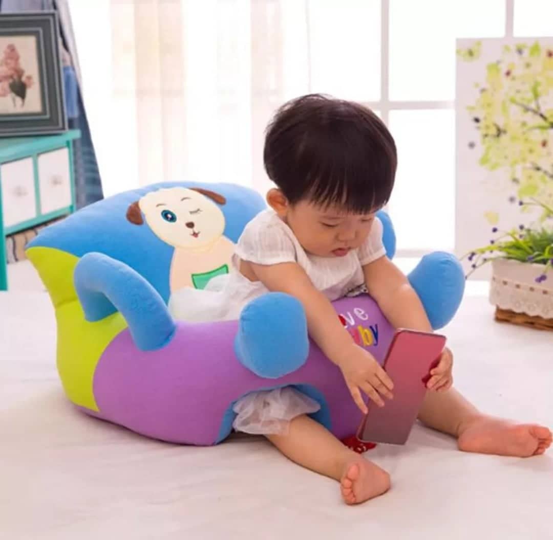 Siège gonflable pour bébé de 3 à 36 mois | Pompe à air intégrée | Canapé de  soutien dorsal doux pour bébé | Chaise pour s'asseoir | Chaise portable
